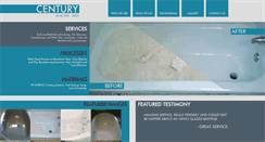 Desktop Screenshot of centurybathtubs.com